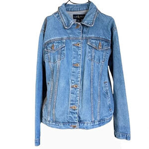 Luna Pier Jean jacket ladies size L in perfect condition